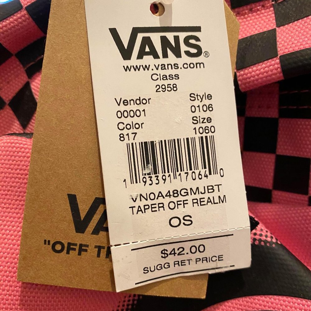 Vans Realm Taper Off Azalea Pink Backpack - Picture 11 of 12